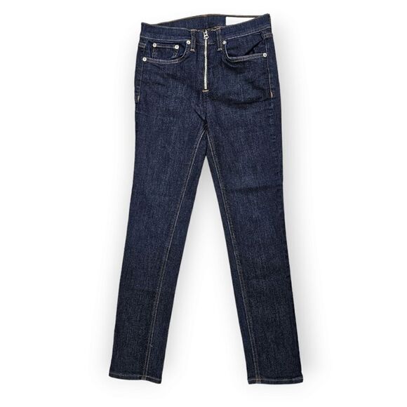 Rag & Bone Zipper Fly High‎ Rise Skinny Jeans Women's Size 26 - Picture 1 of 12